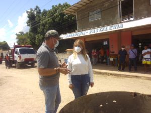 Representante de Hidrolara en Morán: “En la tarde de este jueves, se abrirá el chorro del agua una vez reparado en daño en el tubo matriz…”