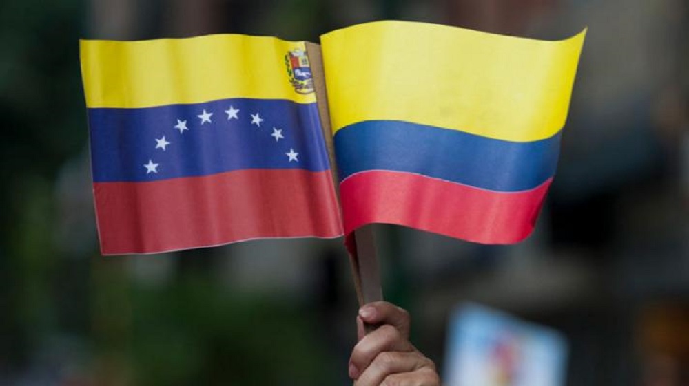 Banderas de Venezuela-Colombia